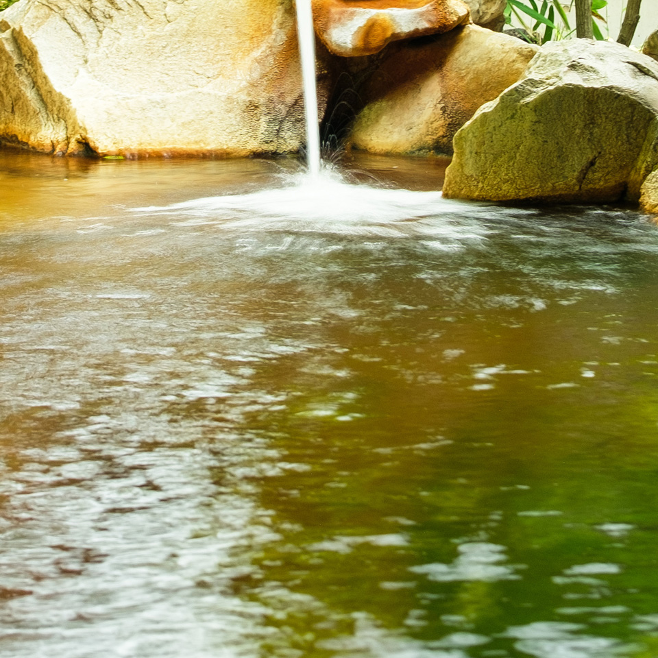 露天風呂の様子